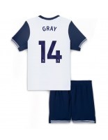 Tottenham Hotspur Archie Gray #14 Domácí dres pro děti 2024-25 Krátký Rukáv (+ trenýrky)